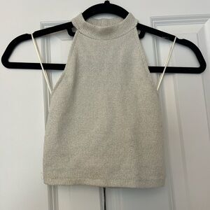 NWT Pull & Bear sparkly halter top!
